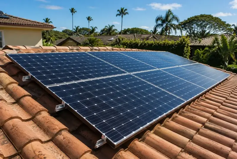 Installation de panneaux solaires à Jayat